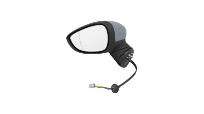 Oglinda exterioara Ford Fiesta (Ja8) 09.2008-01.2013 partea stanga 8pini, pliabila, cu semnalizare, crom asferica carcasa prevopsita grunduita reglare electrica cu incalzire 3238513E