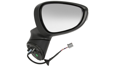 Oglinda exterioara Ford Fiesta (Ja8) 09.2008-01.2013 partea dreapta View Max crom convex carcasa prevopsita grunduita reglare electrica cu incalzire 6pini, cu semnalizare