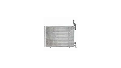 Condensator climatizare OEM/OES Ford Fiesta (JA8), 10.2008-07.2011, motor 1.6 TDCI, 55kw/66 kw/70kw diesel, cutie manuala, full aluminiu brazat, 540(500)x380(350)x16 mm, fara filtru uscator