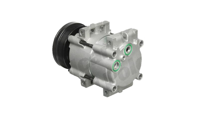 Compresor aer conditionat Ford Galaxy, 1995-2006, motorizare 2.0/2, 3, benzina; Transit, 2000-2006, motor 2.3, benzina, rola curea 115 mm, 6 caneluri, Visteon tip: FS10-170