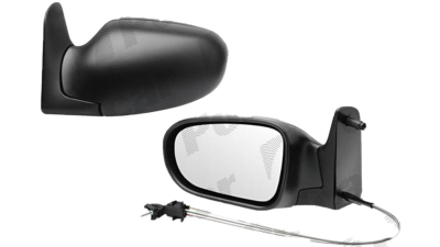 Oglinda exterioara Ford Galaxy 05.1995-04.2006 partea dreapta View Max crom convex carcasa neagra reglare manuala prin cablu fara incalzire 3241521M