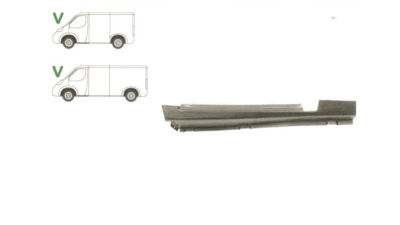 Prag Ford Transit (Ve6) 10.1985-01.1991 Model Scurt Si Mijlociu , partea Fata Stanga, Inferioara ,Sub Usa Din Fata, 