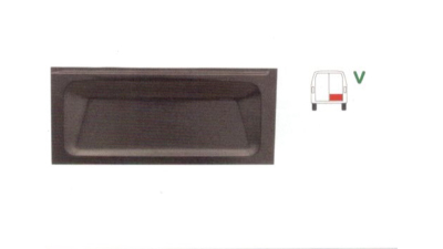 Panou reparatie usa Ford TRANSIT (VE6/VE83/VE64), 10.1985-09.1994, partea dreapta, parte inferioara ,usa spate; 385 mm, 