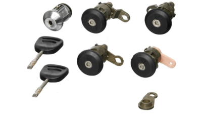 Set yale inchidere Ford Transit (Ve83), 1996-2000, cu 4 usi cilindru de blocare,