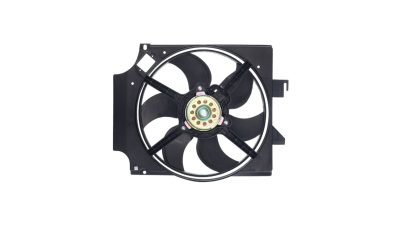 GMV radiator electroventilator Ford Transit, 01.2000-08.2002, Motorizare 2, 0 Di; 2, 0 Tdci; 2, 3 16v; 2, 4 Di; 2, 4 Tde; 2, 4 Tdci, dimensiune 380mm, plastic, Aftermarket