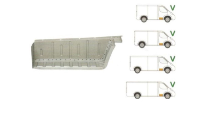 Treapta Ford Transit (V184/5), 05.2000-04.2006, partea Dreapta, cu armatura, Aftermarket