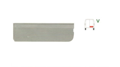 Panou reparatie usa Ford TRANSIT (V184/5), 05.2000-04.2006; Transit/Tourneo (V347/8) 05.2006-04.2013 Model cu 2 usi spate, partea dreapta, inferior, usa spate 25 cm, 
