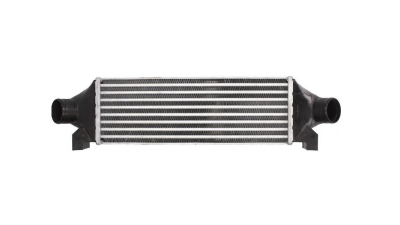 Intercooler Ford Transit, 01.2000-03.2006, motor 2.4 Di/TDDi, 2.4 TD, 2.4 TDE, diesel, cutie manuala, cu/fara AC, aluminiu brazat/plastic, 400x128x74 mm, 
