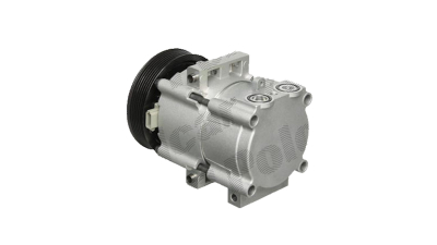 Compresor aer conditionat Ford Transit, 2000-2006, motorizare 2.4 Di/2.4 TD/2.4 TDE/2.4 TDDi, diesel, rola curea 129 mm, 7 caneluri, Visteon tip: FS10-170
