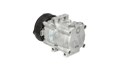 Compresor aer conditionat Ford Transit, 2000-2006, motorizare 2.4 Di/2.4 TD/2.4 TDE/2.4 TDDi, diesel, rola curea 129 mm, 7 caneluri, Visteon tip: FS10-170