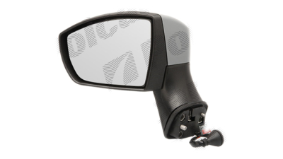 Oglinda exterioara Ford Kuga (Dm2) 03.2008-03.2013 partea stanga, cu semnalizare, cu l-pa perimetru, asferica carcasa prevopsita grunduita reglare electrica cu incalzire, mufa cu 8 gauri/ 7 pini