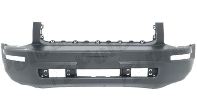 Bara fata Ford Mustang, 09.2004-02.2009, grunduit, cu locas pentru proiectoare, 5R3Z17D957AAA