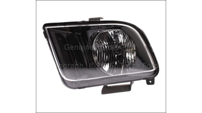 Far Ford Mustang, 09.2004-2006, Negru, Tip bec H13 , omologare SAE, 4R3Z 13008 AB, Stanga