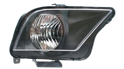 Far Ford Mustang, 09.2004-2006, Negru, Tip bec H13 , omologare SAE, 4R3Z 13008 AA, Dreapta