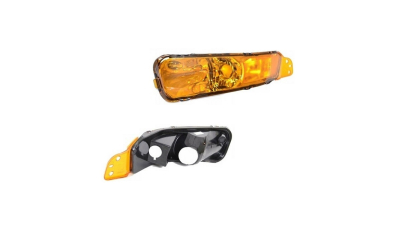 Lampa semnalizare fata cu lumina parcare Ford Mustang, 09.2004-02.202009, partea Stanga, Fata, Tip=USA; galben; fara soclu bec; Omologare: SAE, Taiwan
