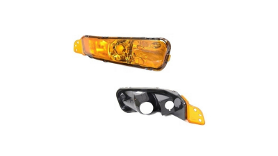 Lampa semnalizare fata cu lumina parcare Ford Mustang, 09.2004-02.202009, partea Dreapta, Fata, Tip=USA; galben; fara soclu bec; Omologare: SAE, Taiwan