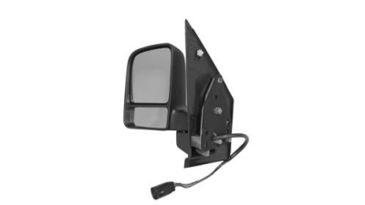 Oglinda exterioara Ford Transit / Tourneo Connect (C170), 05.2003-06.2009, Dreapta, Crom, electrica, Cu incalzire, carcasa neagra, Convex, View Max, 1468870; 2T1417682DN; 2T1417682DV; 4437922; 4571614; 5091589 3256524M