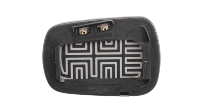 Geam oglinda Ford Fiesta (Jhs), 01.2002-09.2008, Ford Fusion (Jus) 2002-2012, Dreapta, Crom, Cu incalzire, Convex, BestAutoVest versiuni cu oglinda neagra