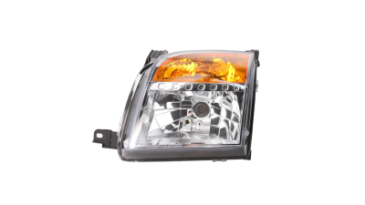 Far Ford Fusion (JUS) 09.2005-2012, partea Stanga, electric, tip bec H4, semnalizare portocalie, cu motoras, Depo