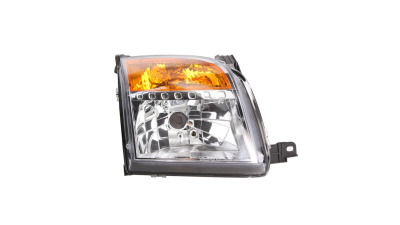 Far Ford Fusion (JUS) 09.2005-2012, partea Dreapta, electric, tip bec H4, semnalizare portocalie, cu motoras, Depo