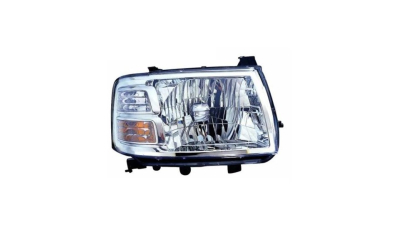 Far FORD RANGER, 11.2006-03.2009, DEPO, fata, partea dreapta, tip bec H4+PY21W+W5W; manual;