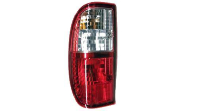 Stop spate lampa Ford RANGER 07.2004-11.2006; partea stanga, cu suport becuri, rosu-alb, DEPO 231-1951L-AE