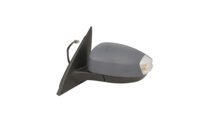 Oglinda usa exterioara FORD GALAXY (WA6), 05.2006-12.2015, Exceptand Ghia, SRL, partea stanga, reglare electrica; grunduit; incalzit; sticla asferica; geam cromat; 12 gauri / 7 pini; cu semnalizare; cu foot lamp