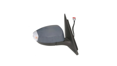 Oglinda usa exterioara FORD GALAXY (WA6), 05.2006-12.2015, Exceptand Ghia, SRL, partea dreapta, reglare electrica; grunduit; incalzit; sticla convexa; geam cromat; 8 gauri / 7 pini; cu semnalizare; cu foot lamp