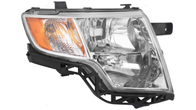 Far FORD EDGE, 10.2006-2010, partea Dreapta, TYC, Tip=USA; tip bec H11+HB3+PY27/7W; manual; argintiu; halogen