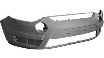 Bara fata Ford S-Max (Wa6), 05.2006-06.2010, grunduit, cu locas pentru proiectoare, 1444745