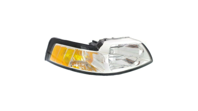 Far FORD MUSTANG (SN-95), 10.1998-2000, partea dreapta, TYC, Tip=USA; HB5+PY27/7W; manual; argintiu; Omologare: SAE; halogen