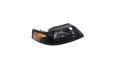 Far FORD MUSTANG (SN-95), 2001-05.2004, partea dreapta, Taiwan, Tip=USA; HB5+PY27/7W; manual; negru; Omologare: SAE; halogen