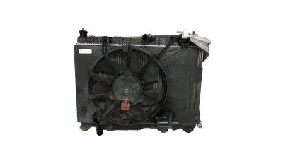 GMV radiator electroventilator Ford Fiesta (Ja8), 09.2011-, Ford B-Max, 2012-, Ecosport, 2013-, Motorizare 1.0 Ecoboost 74/88/92/103kw Benzina, tip climatizare cu AC, dimensiune mm, Aftermarket