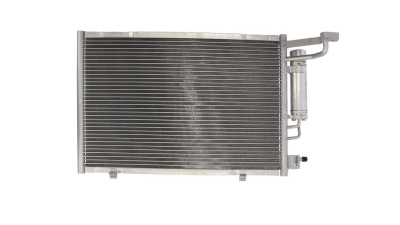 Condensator climatizare Ford Fiesta (JA8), 09.2012-02.2013, motor 1.4, 71 kw benzina, cutie manuala/automata, full aluminiu brazat, 565(530)x380(353)x16 mm, cu uscator filtrat