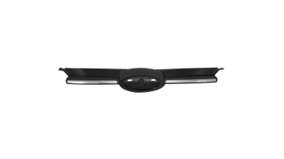 Grila radiator Ford Focus 3, 12.2010-11.2014, crom/argintiu, 1718747, 32C105-J cu ornament