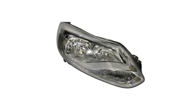 Far Ford Focus, 12.2010-11.2014, partea Stanga, electric, tip bec H1+H7, reflector silver, cu motoras, Depo