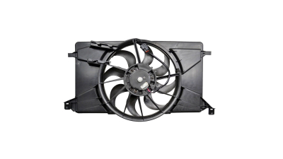 GMV radiator electroventilator Ford Focus, 2011- (Motorizare 1, 6 77/ Flexifuel 86kw/92kw; 2, 0 110kw; ), Ford Focus 2011- Electric 107kw; C-Max / C-Max Grand 2011- (Motorizare 1, 6 63/77/86/92kw) Benzina, dimensiune 390mm, cu modul, cu