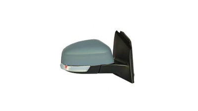 Oglinda exterioara Ford Focus 3 12.2010-2019 partea dreapta View Max crom asferica carcasa prevopsita grunduita reglare electrica cu incalzire 32C1528M , 10 pini, pliabila, cu senzor temperatura, cu lampa perimetru
