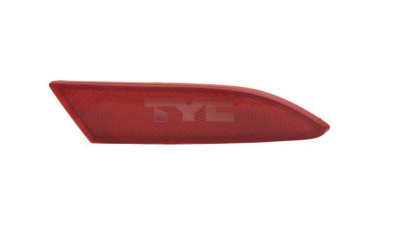 Element reflectorizant catadioptru Ford Focus 3, 12.2010-11.2014, Hatchback, Combi, Sedan, partea Stanga, Spate, in bara; Omologare: ECE/SAE, TYC