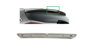 Lampa stop frana Ford Focus 3, 12.2010-08.2018 Model St; Mondeo, 10.2014- Combi, Pentru Versiunea Cu Spoiler Haion, Parte Centrala, Spate, LED; alb; Omologare: ECE/SAE, TYC