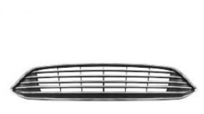 Grila radiator Ford Focus 3, 10.2014-, Cromat/Negru, F1EJ-8200-A-01