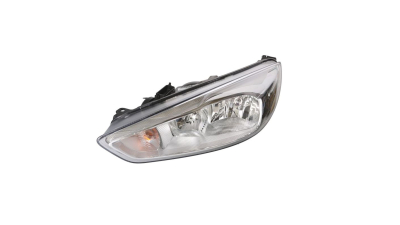 Far Ford Focus III, 10.2014-, partea Stanga, electric, cu lumini de zi pe LED, tip bec H1+H7, silver, Varroc