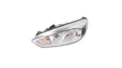 Far Ford Focus III, 10.2014-, partea Stanga, electric, tip bec H1+H7, silver, cu motoras, Varroc