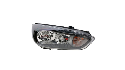 Far Ford Focus III, 10.2014-, partea Dreapta, electric, tip bec H1+H7, negru, Varroc