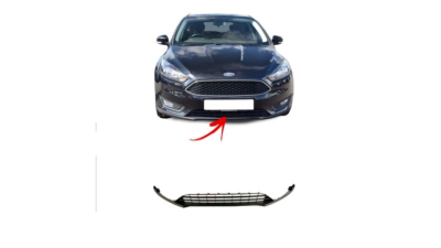 Grila bara Ford Focus 3, 10.2014-08.2018, Fata, partea centrala, Aftermarket
