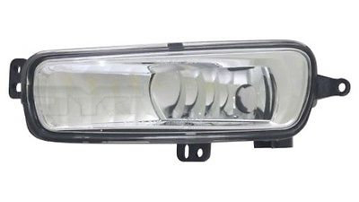 Proiector ceata Ford Focus C-Max, 10.2014, Focus 3, 10.2014-08.2018-, Fiesta 08.2017- (Model ST-Line, Vignale ), Mondeo, 03.2015-, Transit/Tourneo Custom 08.2018-, partea Dreapta, tip bec H8, omologare ECE/SAE, TYC, 1874687, 1874688