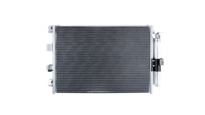 Condensator climatizare Ford Focus III, 09.2014-2018, motor 1.5 TDCI, 70kw/77 kw/88kw diesel, cutie manuala, full aluminiu brazat, 590 (550)x400 (390)x16 mm, cu uscator filtrat