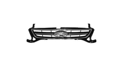 Grila radiator Ford Mondeo, 03.2010-02.2015, crom/negru, 1736150, 32D105