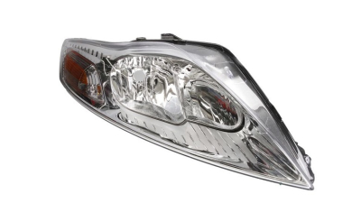 Far Ford Mondeo (Ba7), 09.2010-02.2015, fata, Dreapta, version cu daytime running lights, fara carcasa becuri; fara parking light; H1+H7+PY21W+W5W; electric; cu carcasa; cu motor; DEPO