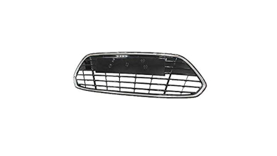 Grila bara fata Ford Mondeo (Ba7), 03.2010-02.2015, parte montare crom/negru, cu rama cromata, 32D12712, Aftermarket